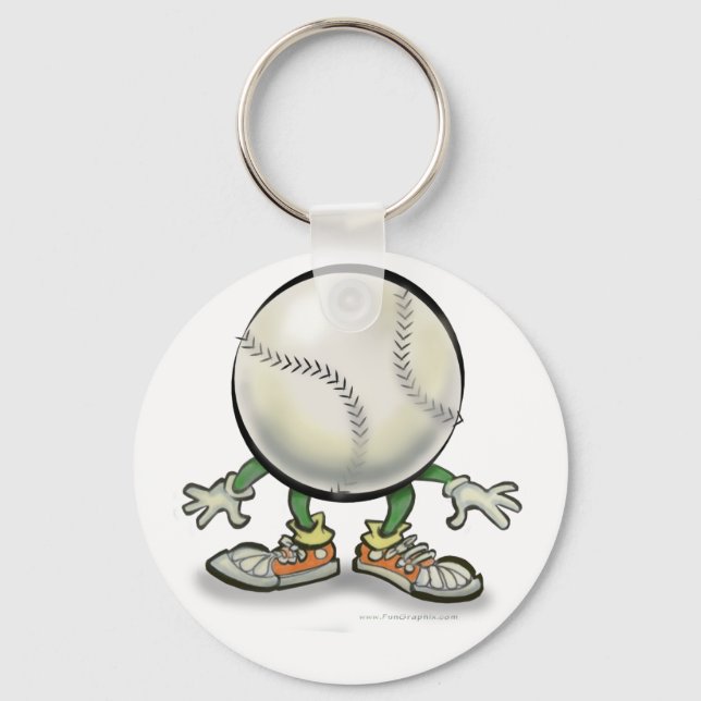 Softball Key Ring (Front)