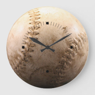 Softball Large Clock