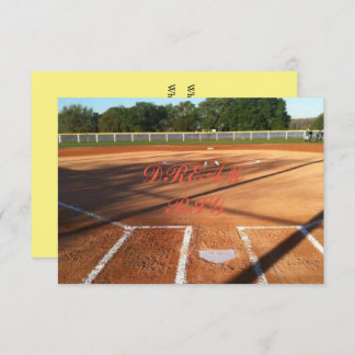 Softball life invitation