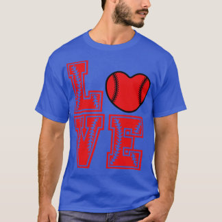 Softball LOVE Funny 10 T-Shirt