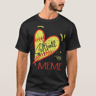 Softball Meme For Grandma Women Mothers Day Gifts T-Shirt