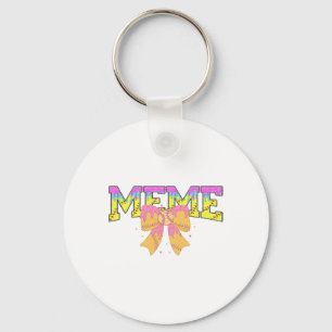 Softball Meme Ice Cream Drip Game Day Family Match Key Ring