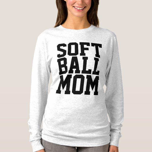 SOFTBALL MOM T-SHIRTS (Front)