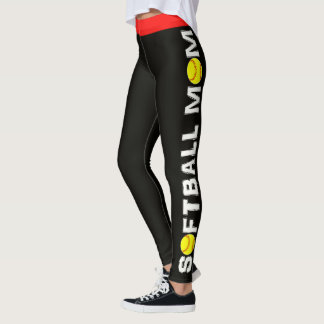 Softball Mum Bold Design Leggings