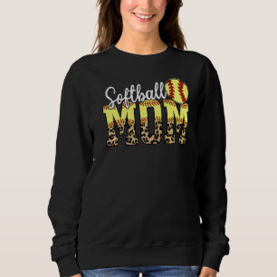 Softball Mum Love To Watch My Child Play Softball Sweatshirt