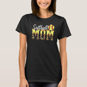 Softball Mum Love To Watch My Child Play Softball T-Shirt