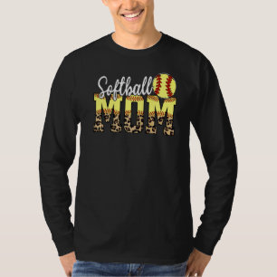 Softball Mum Love To Watch My Child Play Softball T-Shirt