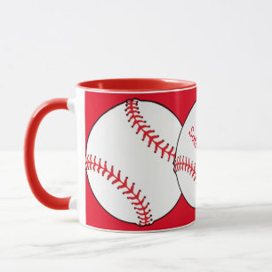 Softball Mum Ringer Mug