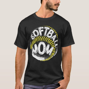 Softball Mum- SoftballLover T-Shirt