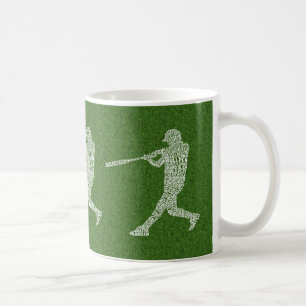 Softball Player Ball Player Word Art Coffee Mug