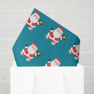 Softball Player Christmas Tissue Paper