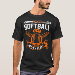Softball Player Coach Fan Funny Quotes 65 player T-Shirt