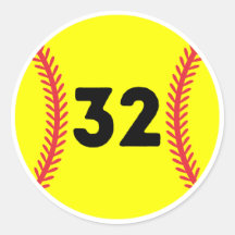 Softball Player Jersey Favourite Number #32