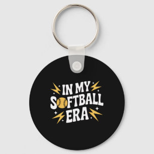 Softball Players In My Softball Era Fastpitch Athl Key Ring