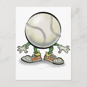 Softball Postcard