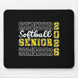 Softball Senior 2026 Senior Softball Player 2026 _ Mouse Pad