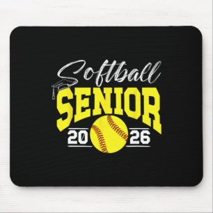 Softball Senior 2026 Senior Softball Player 2026 _ Mouse Pad