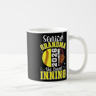 Softball Senior Grandma 2026 Softball Senior Grand Coffee Mug