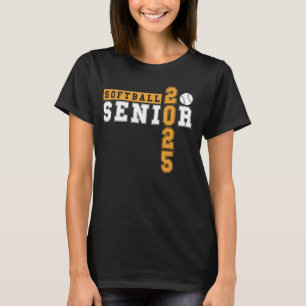 Softball Senior Night Softball Senior 2025 Graduat T-Shirt