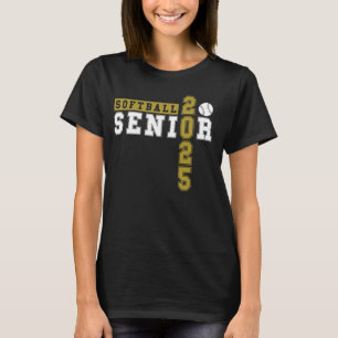 Softball Senior Night Softball Senior 2025 Graduat T-Shirt