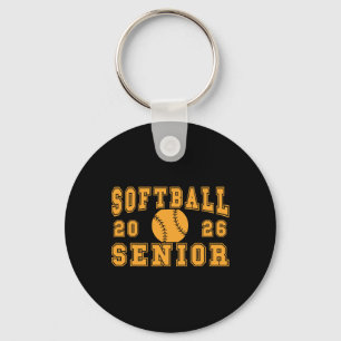 Softball Senior Night Softball Senior 2026 Graduat Key Ring