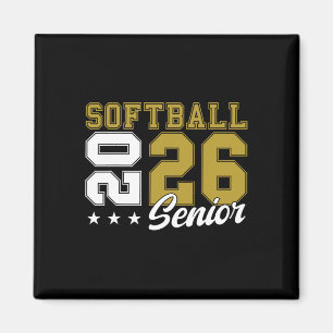 Softball Senior Night Softball Senior 2026 Graduat Magnet