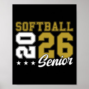 Softball Senior Night Softball Senior 2026 Graduat Poster