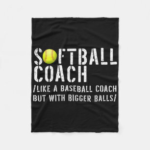 Softball Shirts Softball Dad Shirts For Men Softba Fleece Blanket
