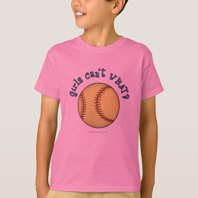 Softball-Sky Blue T-Shirt (Front)