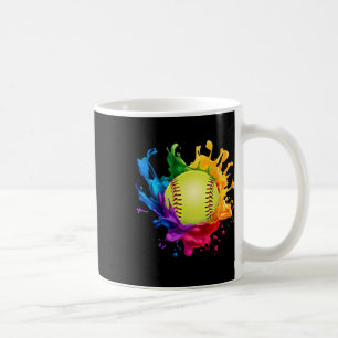 Softball Sports Gear For Women, Girls, Men And Kid Coffee Mug