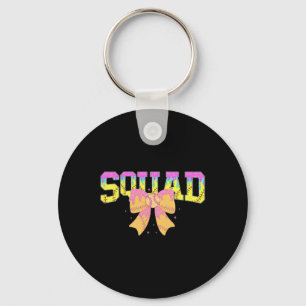 Softball Squad Ice Cream Drip Game Day Family Matc Key Ring