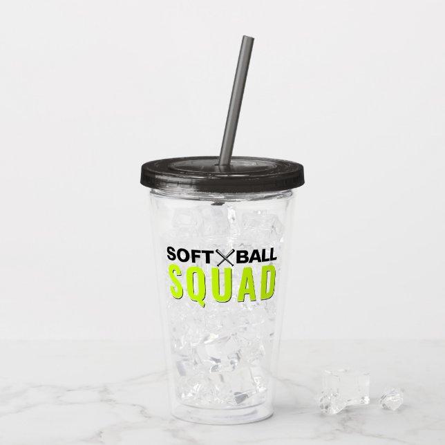 Softball Squad Tumbler (Back Ice)