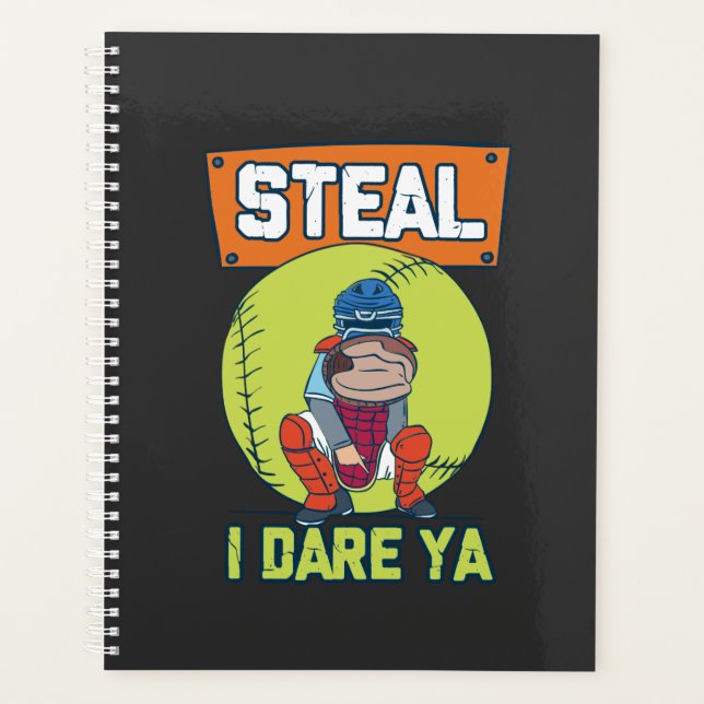 Softball - Steal I Dare Ya Planner (Front)