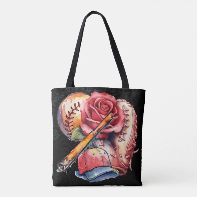 Softball Summer Tote Bag (Back)