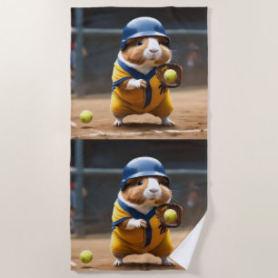 Softball Superstar: The Guinea Pig's Big Game, Beach Towel