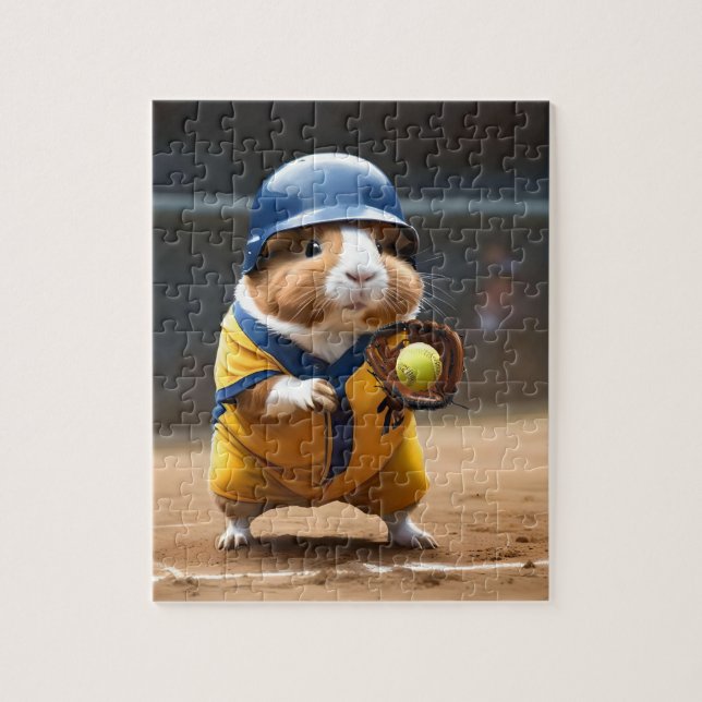 Softball Superstar: The Guinea Pig's Big Game, Jigsaw Puzzle (Vertical)