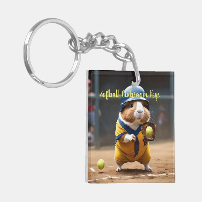 Softball Superstar: The Guinea Pig's Big Game, Key Ring (Front Left)