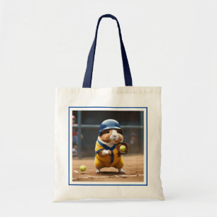 Softball Superstar: The Guinea Pig's Big Game, Tote Bag