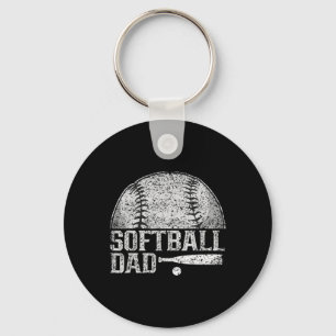 Softball Vater Softball Player Softballer Softball Key Ring