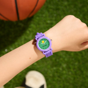 Softball watch for kids with personalised name