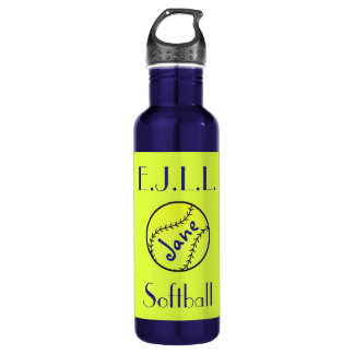 Softball Water Bottle