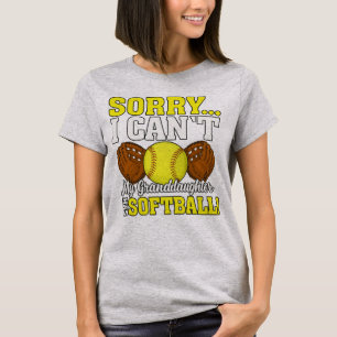 Softball with My Granddaughter T-Shirt