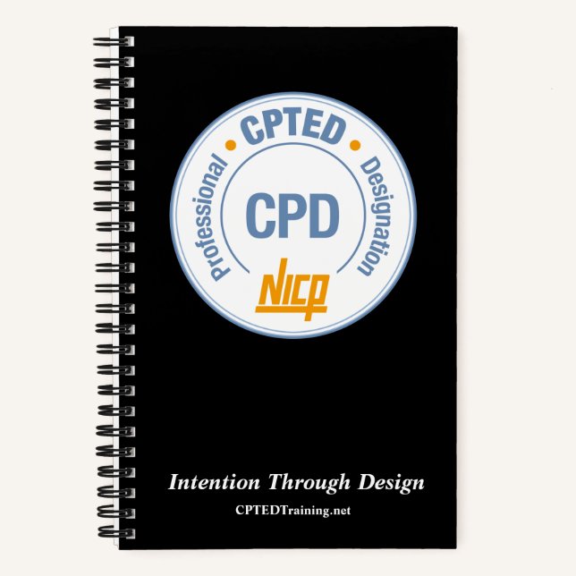 Softcover NICP CPD Logo 5.5" x 8.5" Notebook (Front)
