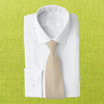 Softer Tan Solid Colour Tie<br><div class="desc">Softer Tan Solid Colour</div>