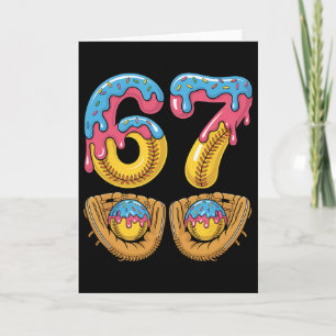 Softll 67 - Ice Cream Drip 67 Meme Funny Player Card