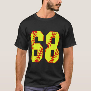 Softll #68 Fast Pitch Love Softll Mom Favorite Pla T-Shirt