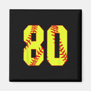 Softll #80 Fast Pitch Love Softll Mom Favorite Pla Magnet