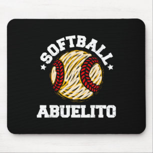 Softll Abuelito Distressed Vintage Funny Grandpa G Mouse Pad