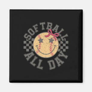 Softll All Day Softll Coquette Bow Softll Girl Wom Magnet
