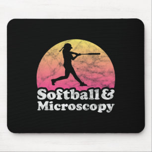 Softll And Microscopy Women Or Girls Mouse Pad